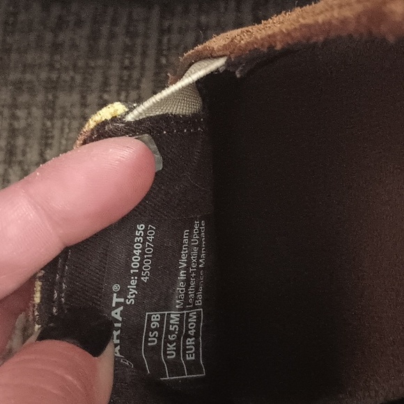 Ariat size 9B - Picture 4 of 4